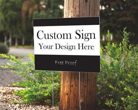 Outdoor Sign Design Templates